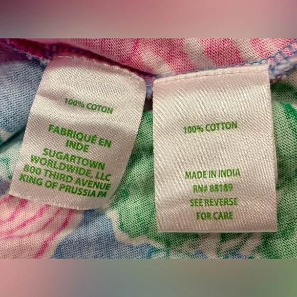 Lilly Pulitzer Lorina V-Neck Dress “Multi Lions Lair” Sz. XXL - Picture 6 of 16